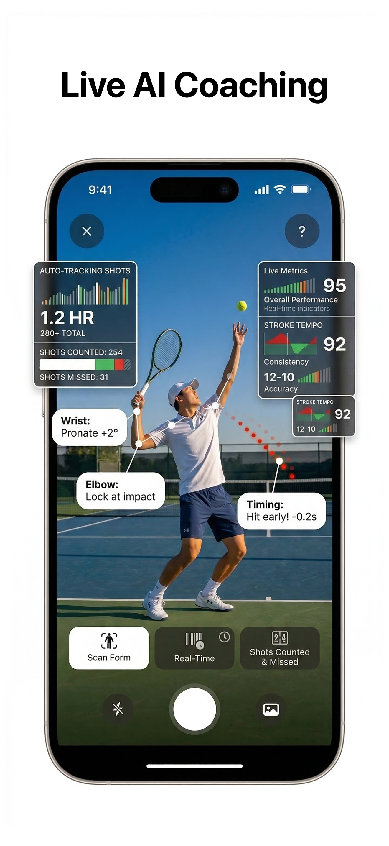 Shot AI live AI coaching preview